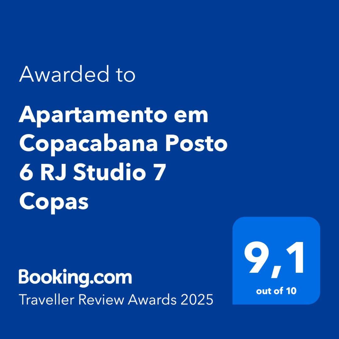 Apartamento Em Copacabana Posto 6 Rj Studio 7 Copas Rio de Janeiro Exteriér fotografie